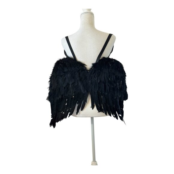 Costumes USA Wings Unisex O/S Black Cosplay Black Swan - Picture 1 of 9